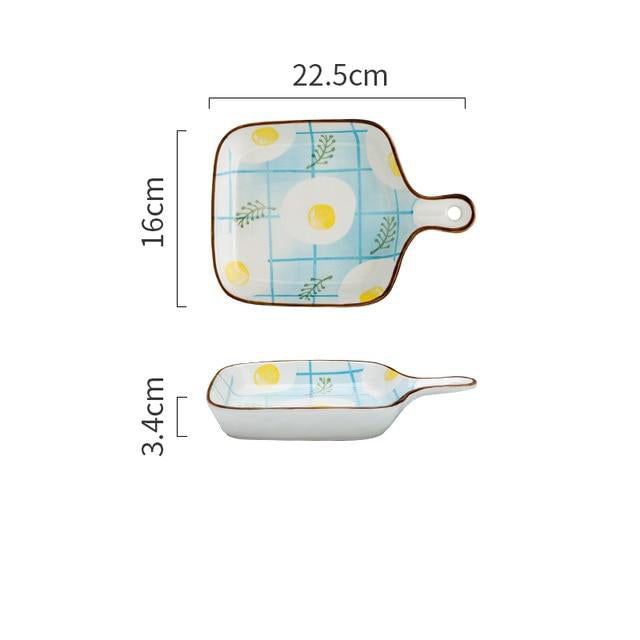 Summer Print Ceramic Baking Pans