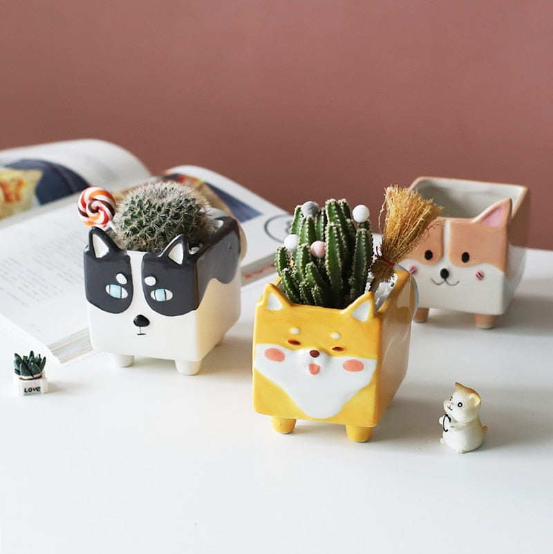 Cartoon Animal Planters