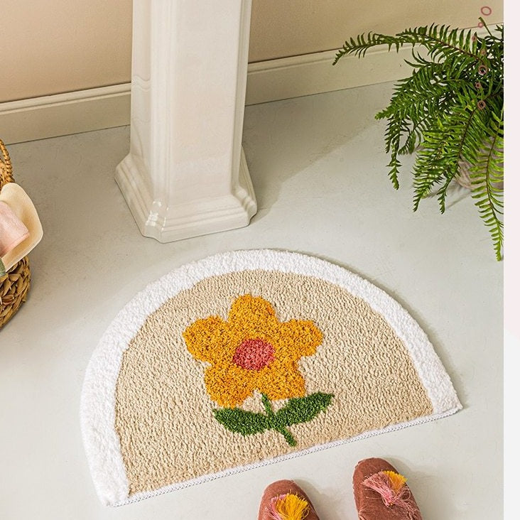 Floral Time Bath Mat