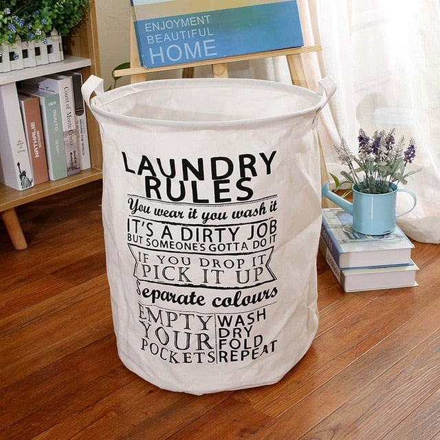 Foldable Laundry/Toy Bags