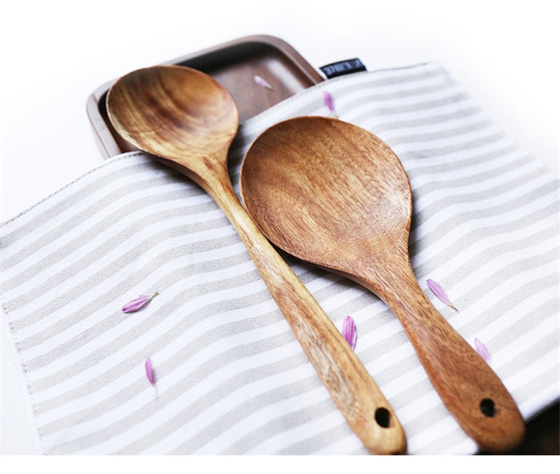 Natural Kitchen Utensil Set