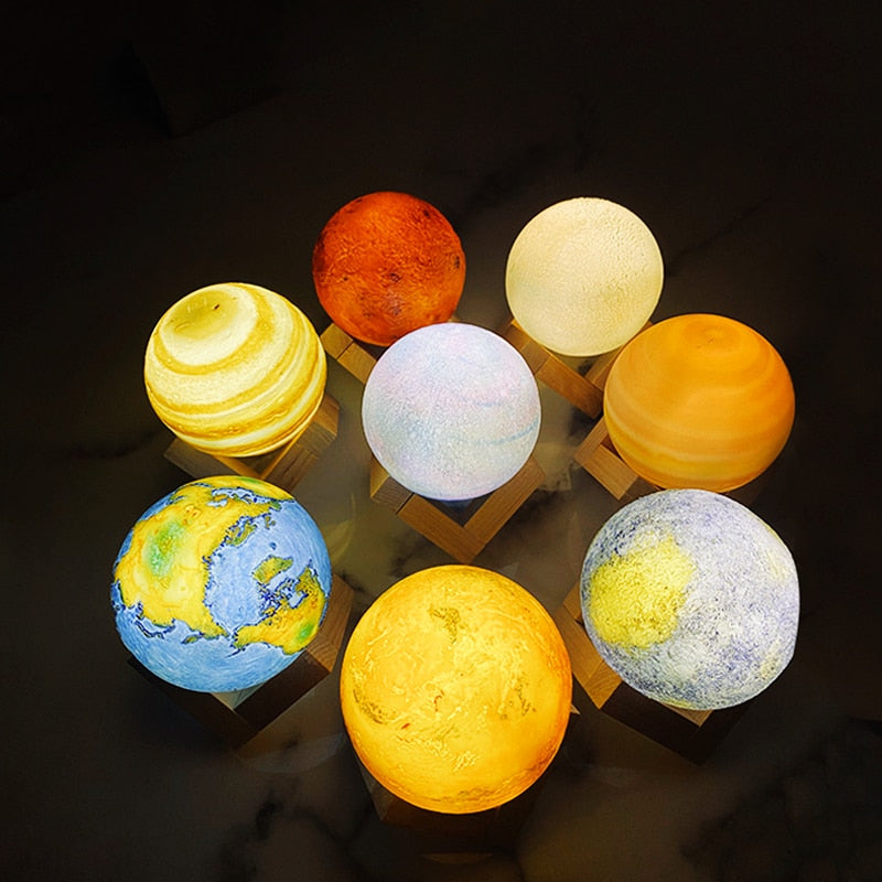 Solar System Glow Lamps