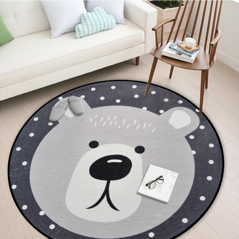 Round Children&#39;s Play Mat