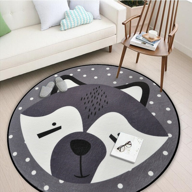 Round Children&#39;s Play Mat