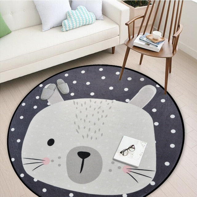 Round Children&#39;s Play Mat