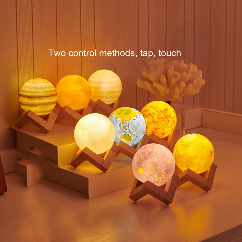 Solar System Glow Lamps