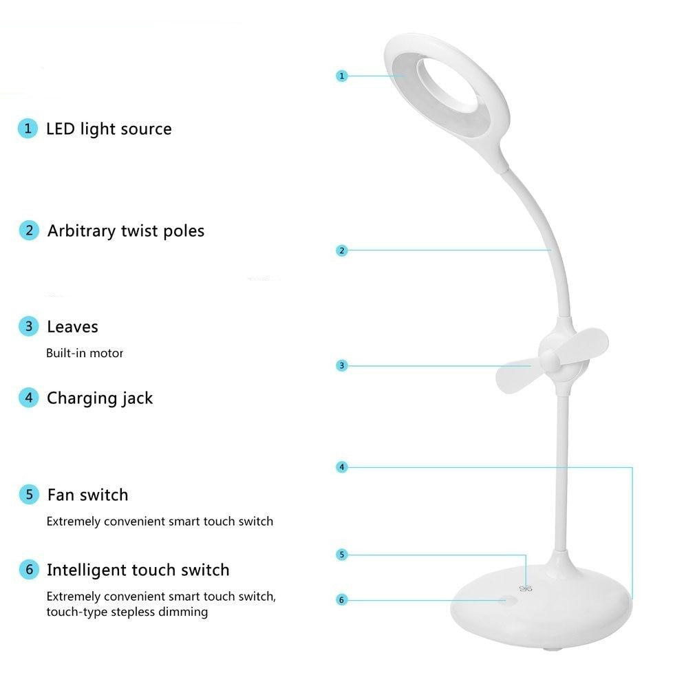 Battery Powered Table Lamp