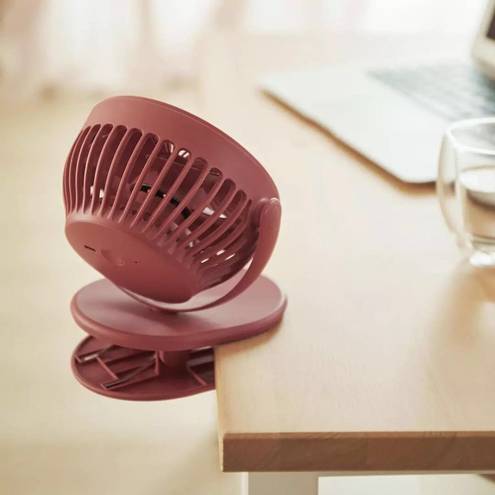 Clip-on Rechargeable Fan