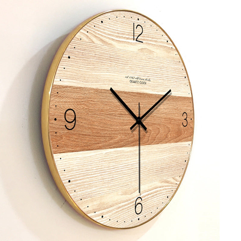 Two-tone Wall Clock