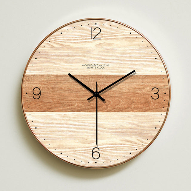 Two-tone Wall Clock