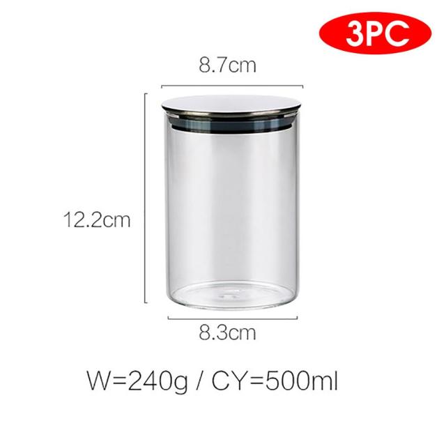 Glass Canisters