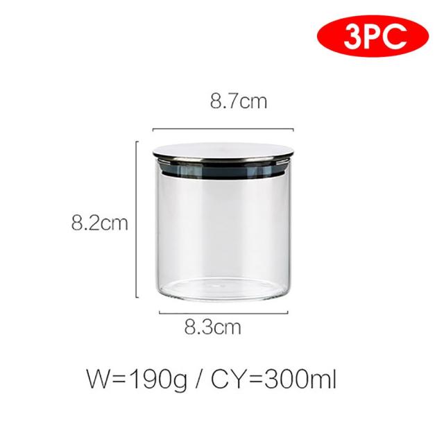 Glass Canisters