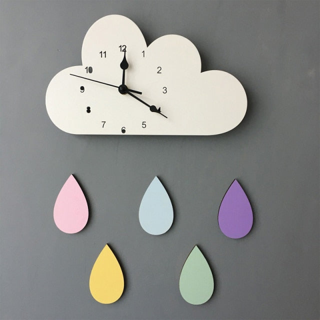 Children&#39;s Cloud Clock