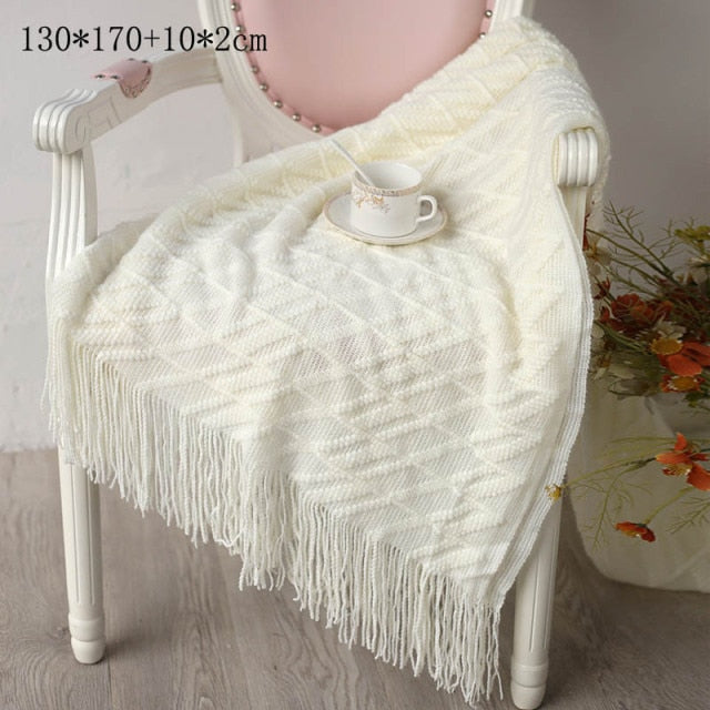 Knitted Throw