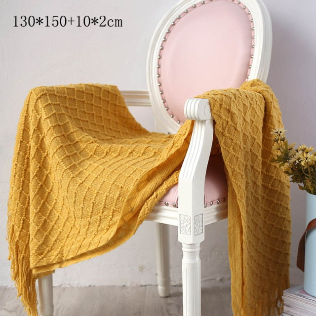 Knitted Throw