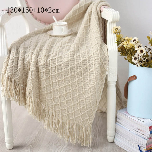 Knitted Throw