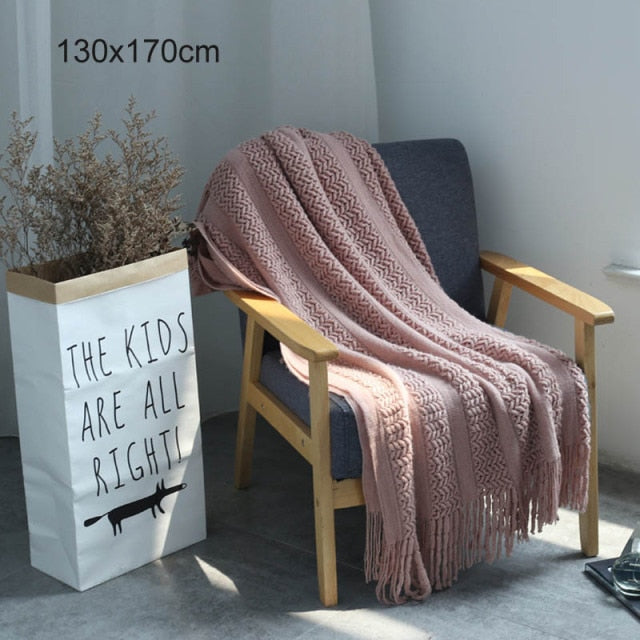 Knitted Throw