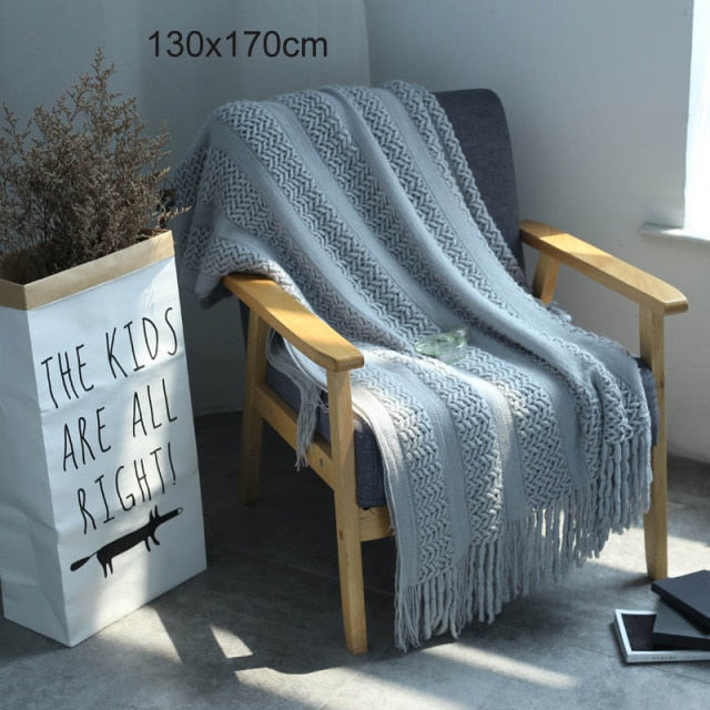 Knitted Throw