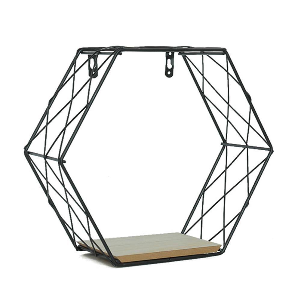 Hexagonal Wall Shelf