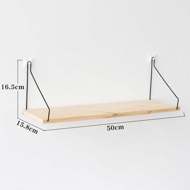 Wooden Wall-Mount Shelf