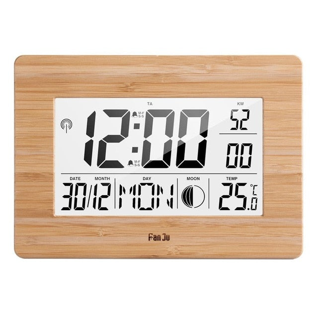 Wooden Alarm Clock